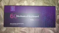 Clavier MAGMA Fiora 60% Crystal F61CT Red
