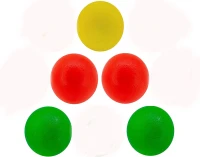 Lot De 5 Cochonnet Pour Pétanque -Multicouleur