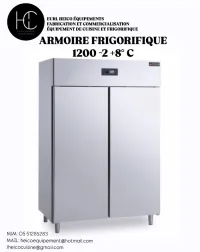 ARMOIRE FRIGORIFIQUE 1200 -2 +8 C