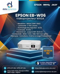 Epson EB-W06 - Vidéoprojecteur WXGA 3LCD 3 700 Lumens HDMI