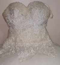 location robe blanche 