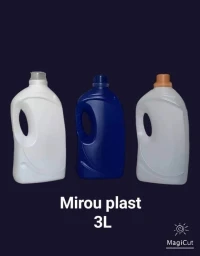 Emballage bouteille en plastique PET-HDPE