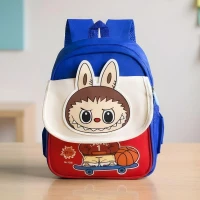Sac à dos Enfants Design Personnage Labubu Mauve  حقيبة أطفال لابوبو بنفسجي