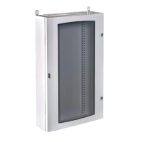 Coffret electrique- modulaire-porte en verre IDE
