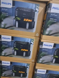 FRITEUSE PHILIPS AIR FRYER 9L DOUBLE BACS SÉRIE 3000