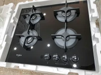 PLAQUE DE CUISSON WHIRLPOOL 4 FEUX EN VERRE 60CM GOB616NB GOR616MR EUROPÉEN 