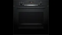 FOUR BOSCH ENCASTRABLE ÉLECTRIQUE VENTILÉ SÉRIE 6 SÉRIE 4 INOX NOIR 