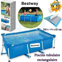 Piscine bestway tubulaire rectangulaire 