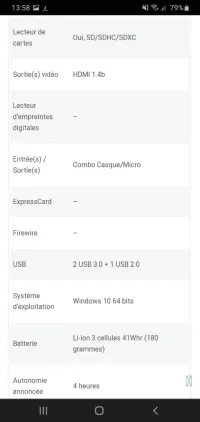 Pc portable hp