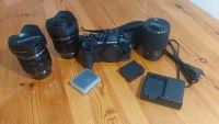 Olympus E-M1 Mark II avec 7-14mm 2.8 12-40mm 2.8 et Sigma 16mm 1.4 