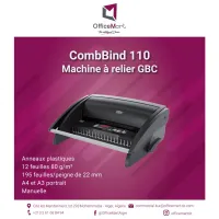 Relieuse de documents manuel GBC CombBind 110