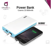 Powerbank chargeur portable pour Smartphone/Tablette 20800mAh avec 2 ports USB 1 A et 2.1 A