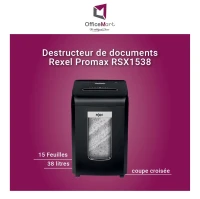 Destructeur de documents  Rexel Promax REX1538
