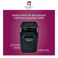 Destructeur de document AutoMax 200C de Fellowes