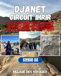 Voyage organise a Djanet - mois Avril 