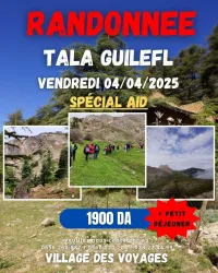 Randonnée TALA-GUILEF-SPÉCIAL AID