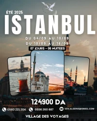 VOYAGE ORGANISE ISTANBUL - SEPTEMBRE