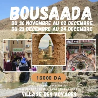 Week end Boussada  & safari 4x4 vacances d'hiver