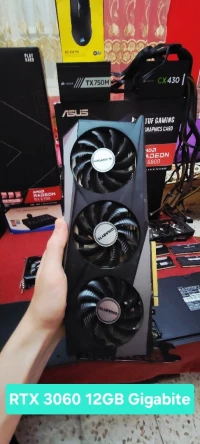 RTX 3060 6.3M / GTX 1660SUPER GTX 1660 1650 / RX6700 7m / Ram DDR4 Watercooler i5 10th
