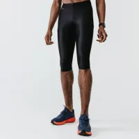 CORSAIRE 3/4 RUNNING RESPIRANT HOMME (cuissard) - DRY NOIR KALENJI