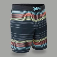 MAILLOT SHORT LONG MULTICOLEUR 100 WAVY VENICE