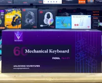CLAVIER MAGMA FIORA 60% MECHANIQUE BLUETOOTH/WIRELLESS RGB CRYSTAL