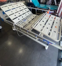 Lit médicalisé électrique hauteur variable 3 positions + matelas 
