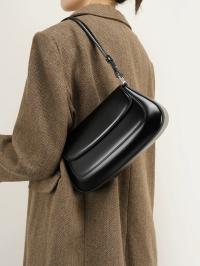 Sac selle en cuir véritable pour femme printemps été 2026 tendance chic polyvalent à porter sous le bras ou en bandoulière thumbnail 2
