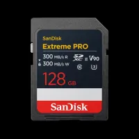 SanDisk 128GB Extreme PRO UHS-II SDXC V90 300 Mbs