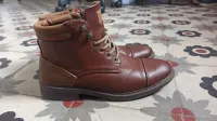 Bottes Homme En Semi Cuir 