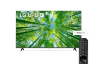 Téléviseur LG 65 pouces 4K UHD avec écran cinéma 4K Active HDR et Smart TV ThinQ AI avec webOS