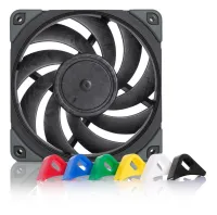 Ventilateurs Noctua NF-A12x25 PWM chromax black swap