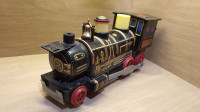 antiquites-collections-locomotive-train-western-union-pacific-made-in-japan-en-tole-noir-des-annees-60s-staoueli-alger-algerie