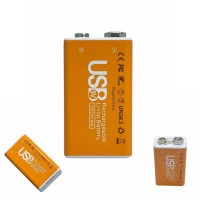 شواحن-وكابلات-pile-rechargeable-9v-usb-type-c-lithium-ion-500mah-باب-الزوار-الجزائر