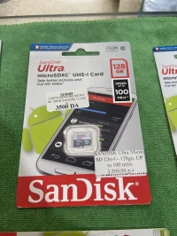 SanDisk 16-32-64-128-256 GB Ultra MicroSDXC UHS-I Memory Card