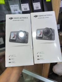 DJI Osmo Action 4  Adventure Combo  جديدة تمامًا  غير مستعملة