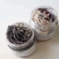 scrub & body butter au café / exfoliant & beurre corporel 