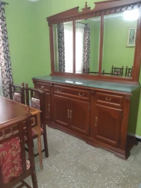 Bahut + Table en Hêtre
