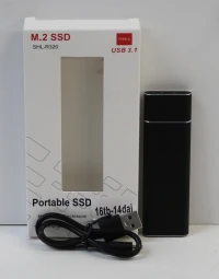 RACK SSD M.2 SHL-R320 Portable SSD Hard Drive Enclosure Type-C