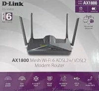 Modem D-LINK DSL-X1852E Dual Band Wireless AX1800 WI-FI 6 VDSL2/ADSL2+ Modem Router