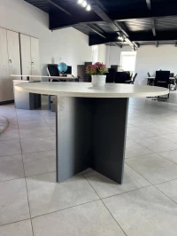 TABLE REUNION RONDE (PIED BOIS OU PIED METALIQUE ) 110