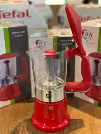 Cafetière en verre BBF 6 TASSE RED 