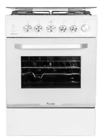 Cuisinière condor 4 feux blanc simple 