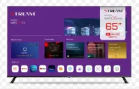 TV STREAM 65" WEBOS HUB WSTRU6523