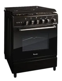 Cuisinière condor 4 feux noir simple 55cm