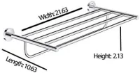 GROHE ESSENTIALS RACK PORTE-SERVIETTES 