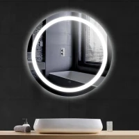 Miroir de Salle de Bain à LED Rond PRADEL