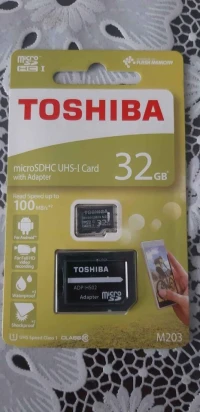 Carte mémoire TOSHIBA micro SDHC 32GB