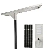 Eclairage Public Solaire Luminaire All-In-One 80W / 100W 