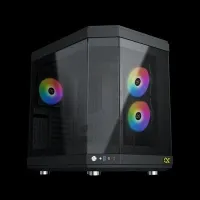 XIGMATEK CUBI BLACK Gaming case / 6 FAN / ATX